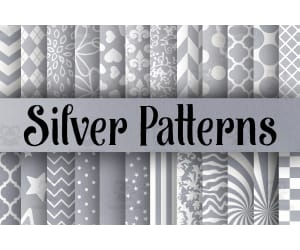 Digital Paper: Silver Design