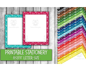 Digital Paper: Snowflakes