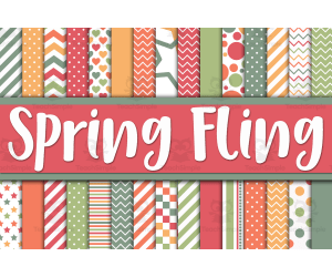 Digital Paper: Spring Fling