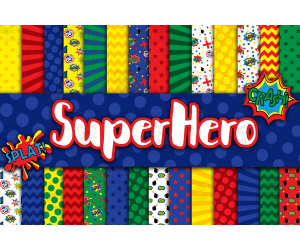 Digital Paper: Superhero