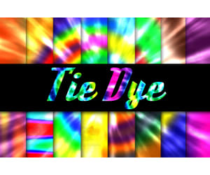 Digital Paper: Tie Dye