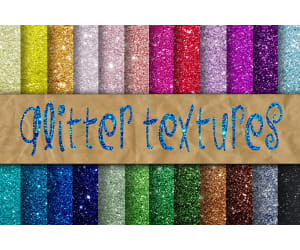 Digital Paper:Glitter Textures