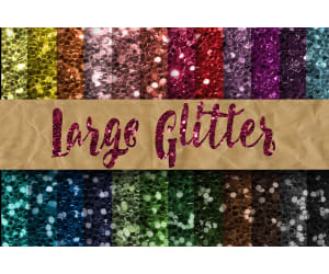 Digital Paper:Large Glitter