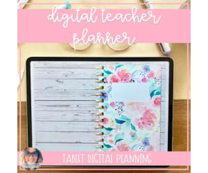Digital Teacher Planner | Tablet + iPad Planner Bundle