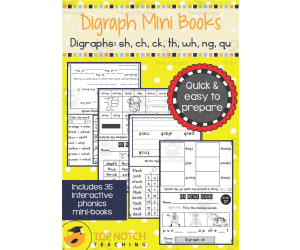 Digraphs Mini Books