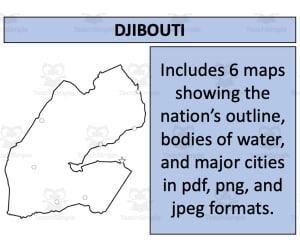 Dijbouti Map Resources