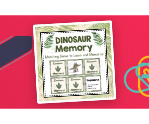 Dinosaur Memory Game