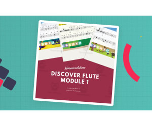Discover Flute 1 - Interactive Instrumental Music Activity