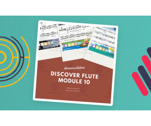 Discover Flute 10 - Interactive Instrumental Music Activity
