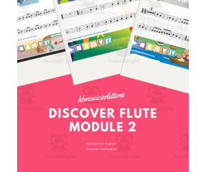 Discover Flute 2 - Interactive Instrumental Music Activity