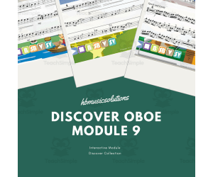 Discover Oboe 9 - Interactive Instrumental Music Activity