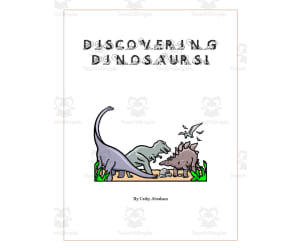 Discovering Dinosaurs Curriculum Pack