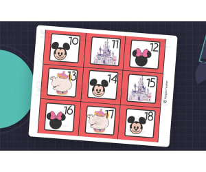 Disney Theme Calendar Pieces