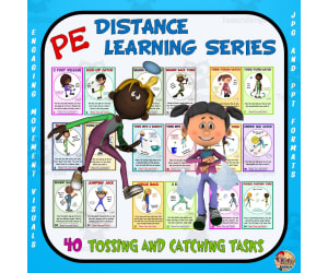Distance Learning Series: Tossing and Catching Tasks