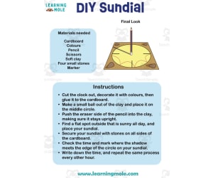 DIY Sundial Activity