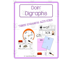 Doin' Digraphs Practice Activities