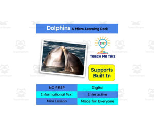 Dolphins | Interactive Science Lesson | Micro-Learning Deck