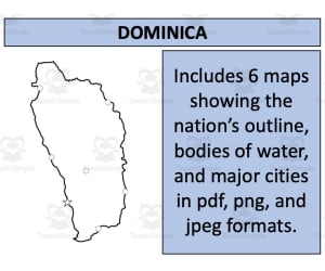 Dominica Map Resources