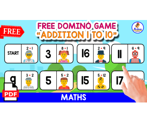 DOMINÓ GAME WITH ADDITION | LEGO THEMED