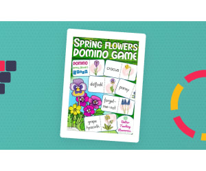 Dominoes: Spring Flowers