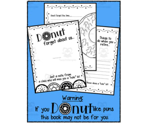 Donut Retirement book