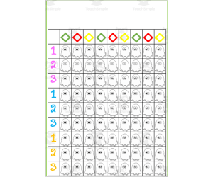 Double Entry Information Mats/Boards | premath data practice| GHOST
