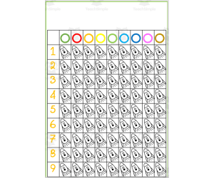 Double Entry Information Mats/Boards | premath data practice| SPACECRAFT
