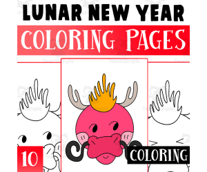 Dragon Coloring Pages Worksheet Activity for Morning Work