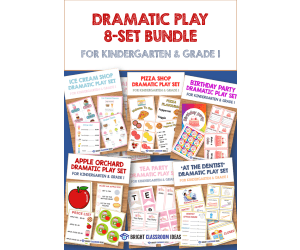 Dramatic Play 8-Set Bundle | Kindergarten & Grade 1