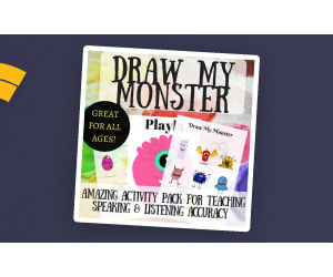 Draw My Monster – Fun ESL Game for Young Learners