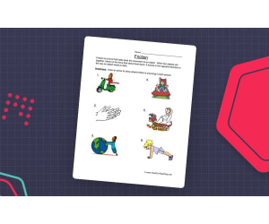 Drawing Friction Worksheet
