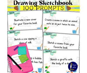Drawing Sketchbook Prompts