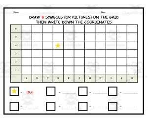 Drawing + Writing Coordinates