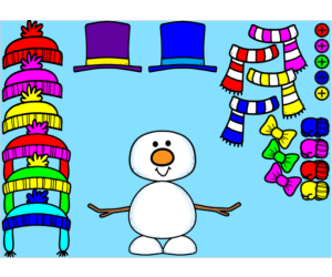 Dress a Snowman Differentiated Activity Google Slides, Distance Learning