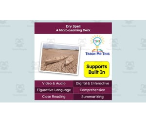 Dry Spell | Figurative Language Activity | Micro-Learning Deck