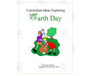 Earth Day Curriculum Pack