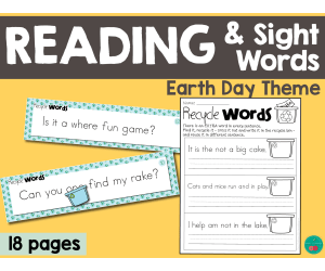 Earth Day Reading & Sight Words