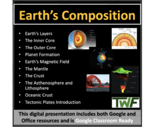 Earth’s Composition - Google Slides and PowerPoint Lesson
