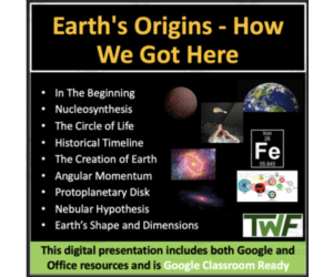 Earth's Origins: How We Got Here - Lesson Bundle