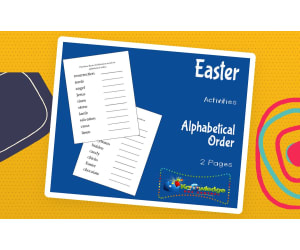 Easter Activities: Alphabetical Order
