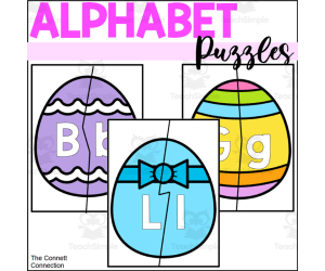 Easter Alphabet Puzzles