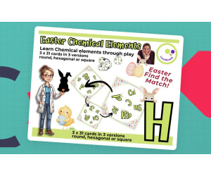 Easter Chemistry Matching Game – Learn Chemical Elements