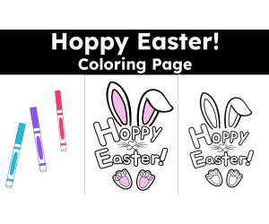 Easter Coloring Page