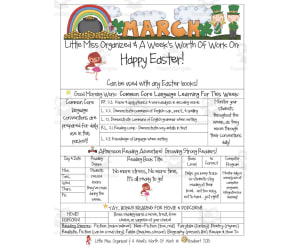 Easter Day | Reading Activity Packet