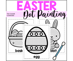 Easter Dot Painting - A Fine Motor Art Activity