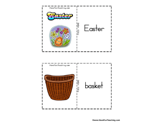 Easter Flash Cards