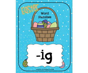 Easter IG Word Family Activity