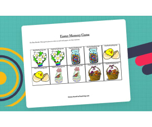 Easter Memory Game