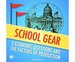 Economics Activity: Economic Questions and the Factors of Production School Gear