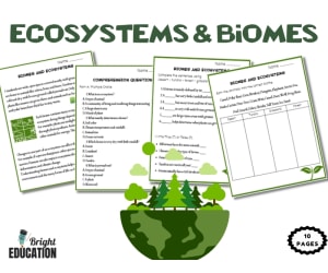Ecosystems & Biomes Reading Comprehension | Informational Text